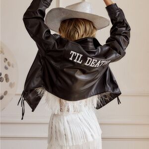 12th Tribe ‘Til Death Leather Jacket